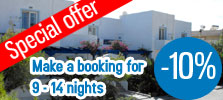 Offer to stay more than a week in Milos